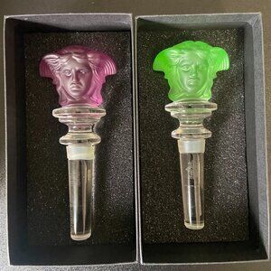 Versace Rosenthal Glass Bottle Stopper